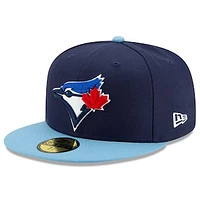 Men's New Era Navy Toronto Blue Jays Alternate 4 Authentic Collection On-Field 59FIFTY Fitted Hat