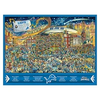 Detroit Lions 500-Piece Joe Journeyman Puzzle