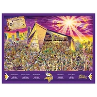Minnesota Vikings 500-Piece Joe Journeyman Puzzle