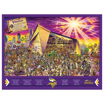 Minnesota Vikings 500-Piece Joe Journeyman Puzzle