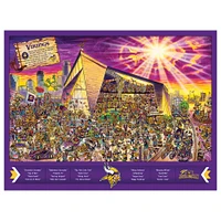 Minnesota Vikings 500-Piece Joe Journeyman Puzzle