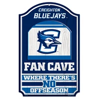 WinCraft Creighton Bluejays 11'' x 17'' Team Fan Cave Sign