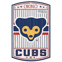WinCraft Chicago Cubs 11'' x 17'' Cooperstown Wood Sign