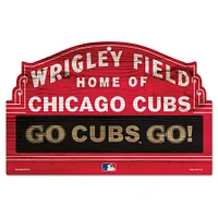 WinCraft Chicago Cubs 11'' x 17'' Wrigley Field Wood Sign