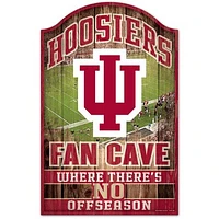 WinCraft Indiana Hoosiers 11'' x 17'' Fan Cave Wood Sign