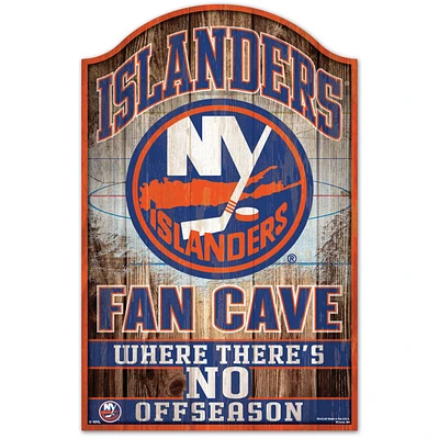 WinCraft New York Islanders 11'' x 17'' Fan Cave Wood Sign