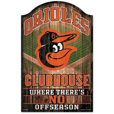 WinCraft Baltimore Orioles 11'' x 17'' Vintage Wood Sign