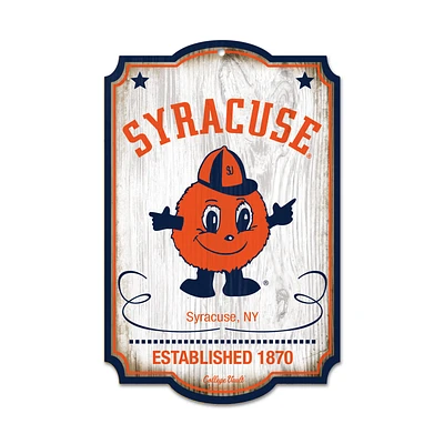 WinCraft Syracuse Orange 11'' x 17'' Team Wood Sign