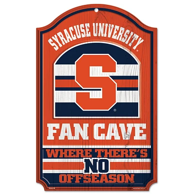 WinCraft Syracuse Orange 11'' x 17'' Fan Cave Wood Sign
