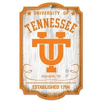 WinCraft Tennessee Volunteers 11'' x 17'' Team Wood Sign