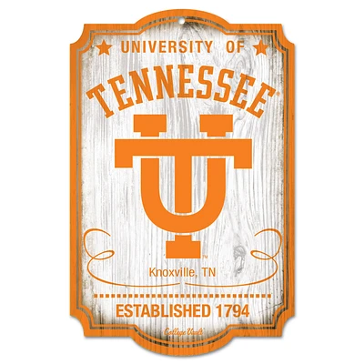 WinCraft Tennessee Volunteers 11'' x 17'' Team Wood Sign