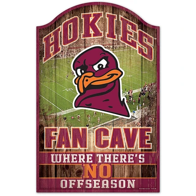 WinCraft Virginia Tech Hokies 11'' x 17'' Team Fan Cave Sign