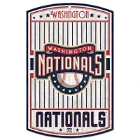 WinCraft Washington Nationals 11'' x 17'' Cooperstown Wood Sign