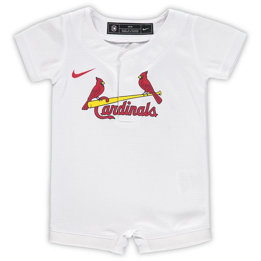 Newborn & Infant Nike St. Louis Cardinals Official Jersey Romper