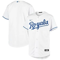 Youth Nike White Kansas City Royals Home Replica Team