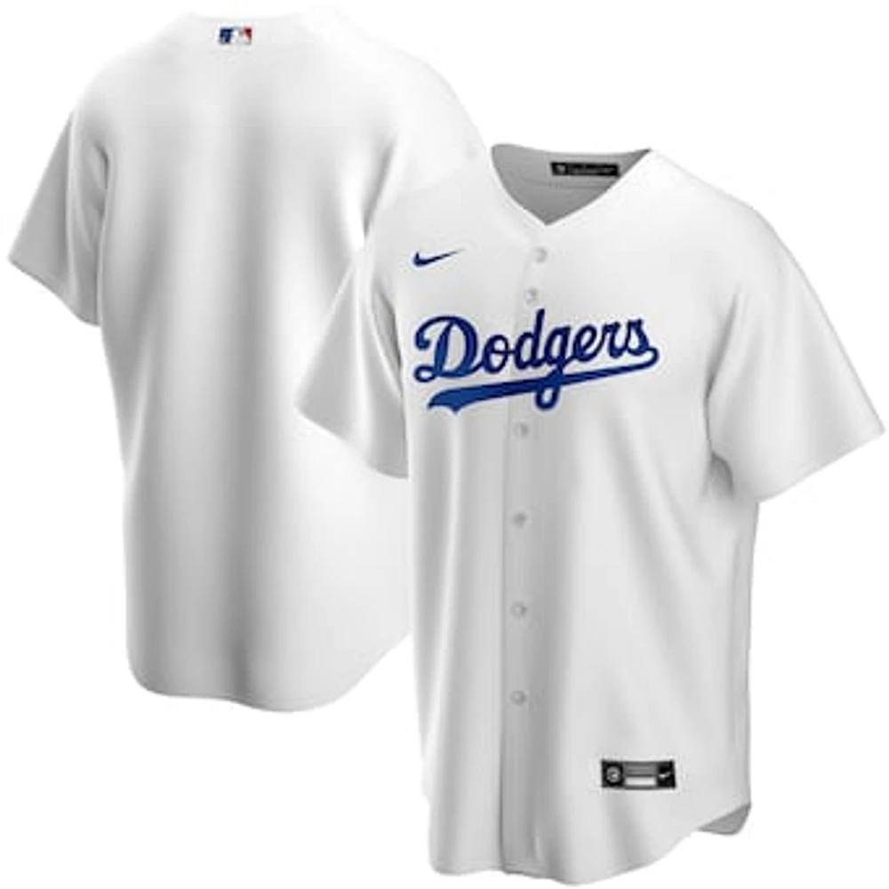 Youth Nike White Los Angeles Dodgers Home Replica Team Jersey