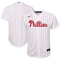 Youth Nike White Philadelphia Phillies Home Replica Team