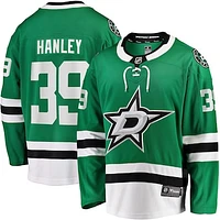 Men's Fanatics Joel Hanley Kelly Green Dallas Stars Breakaway Player Jersey