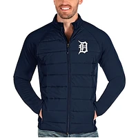 Men's Antigua Navy Detroit Tigers Altitude Full-Zip Jacket