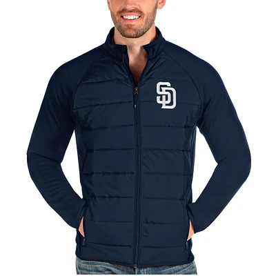 Men's Antigua Navy San Diego Padres Altitude Full-Zip Jacket