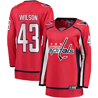 Women's Fanatics Tom Wilson Red Washington Capitals Home Premier Breakaway Player Jersey