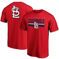 Men's Fanatics Red St. Louis Cardinals Team Logo End Game T-Shirt