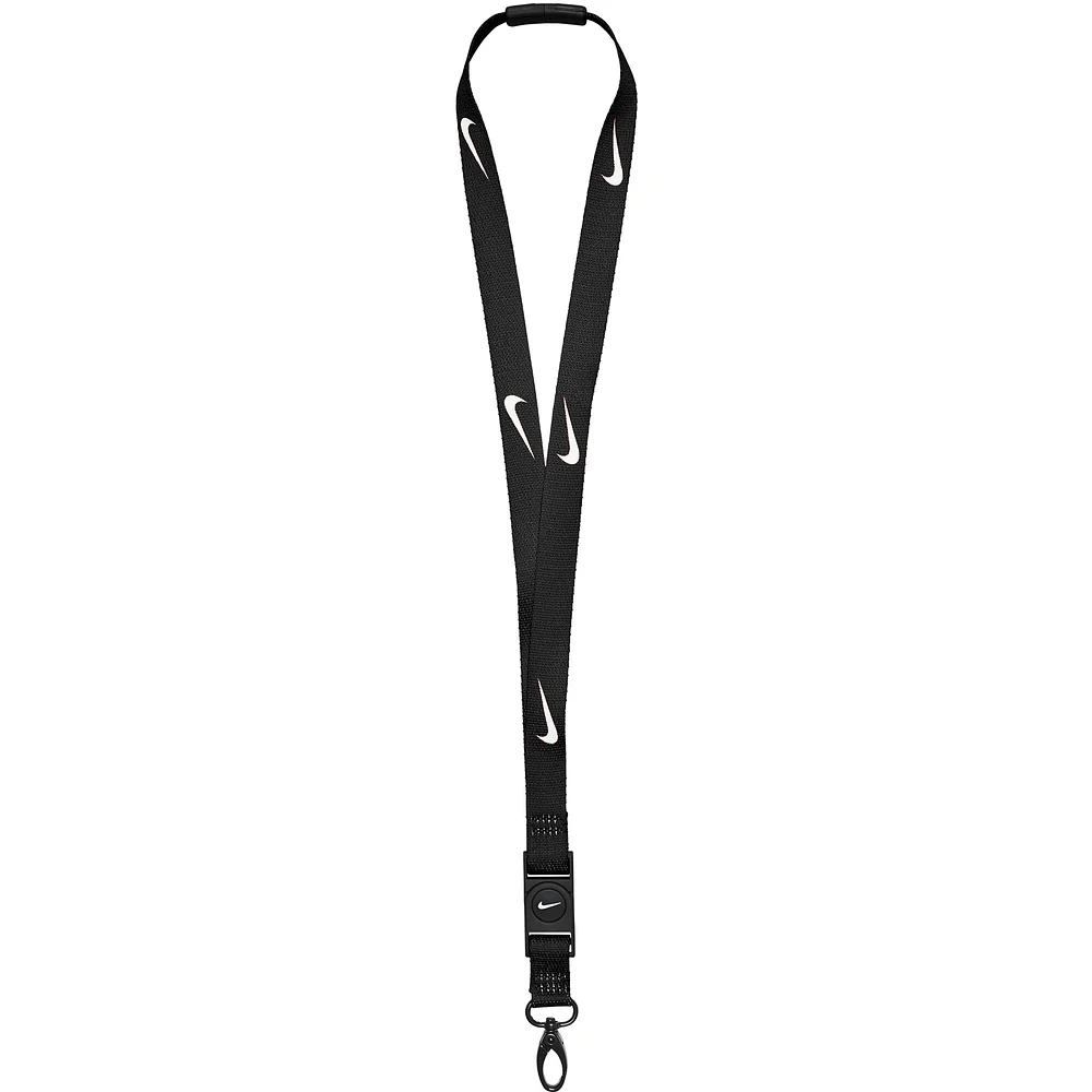 Nike Black/White Premium Lanyard