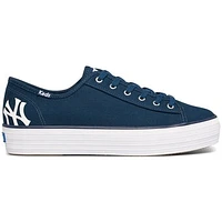 Women's Keds New York Yankees Triple Kick Sneakers