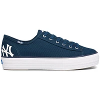 Women's Keds New York Yankees Triple Kick Sneakers