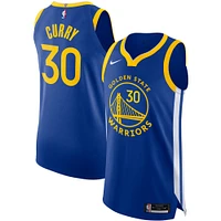 Men's Nike Stephen Curry Royal Golden State Warriors Authentic Jersey - Icon Edition