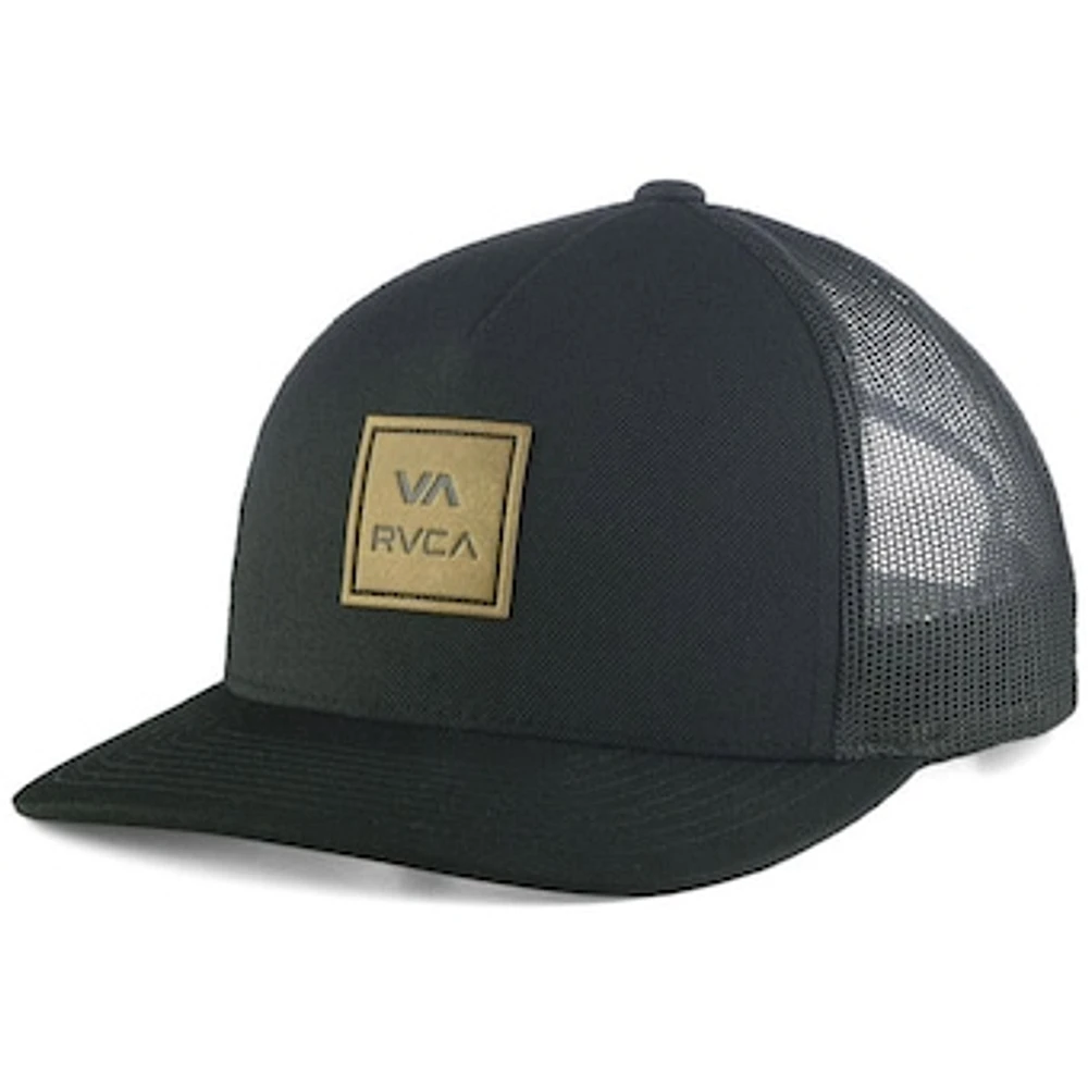 Men's RVCA Black All The Way Trucker - Snapback Hat