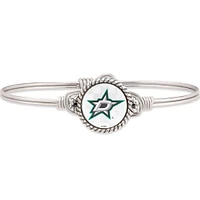Women's Luca + Danni Dallas Stars Silver Bangle Bracelet