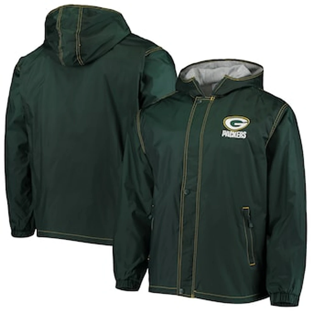 Men's Dunbrooke Green Bay Packers Logo Legacy Stadium Full-Zip Jacket