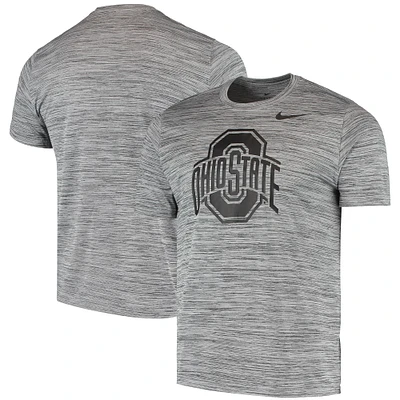 Men's Nike Gray Ohio State Buckeyes Tonal Velocity Legend T-Shirt