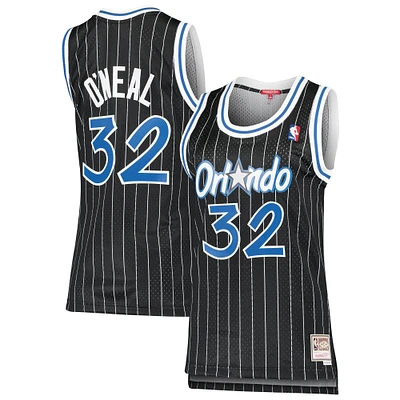 Women's Mitchell & Ness Shaquille O'Neal Black Orlando Magic 1995/96 Hardwood Classics Swingman Jersey