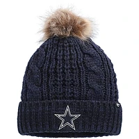 Women's '47 Navy Dallas Cowboys Meeko Cuffed Knit Hat