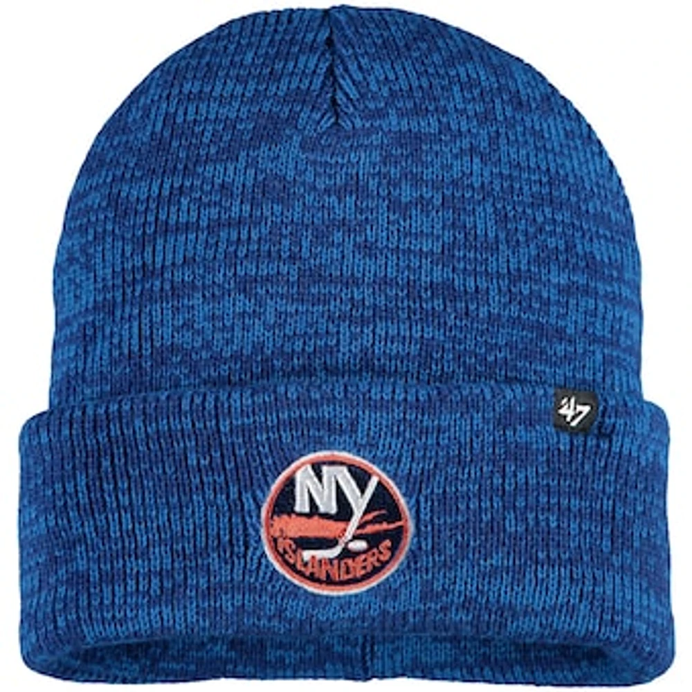 Men's '47 Royal New York Islanders Brain Freeze Cuffed Knit Hat