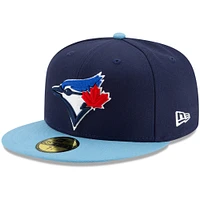 Men's New Era Navy Toronto Blue Jays Alternate 4 Authentic Collection On-Field - 59FIFTY Fitted Hat