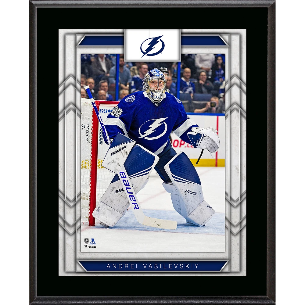 Andrei Vasilevskiy Tampa Bay Lightning 10.5" x 13" Sublimated Player Plaque