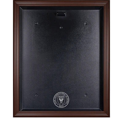 Inter Miami CF Brown Framed Team Logo Jersey Display Case