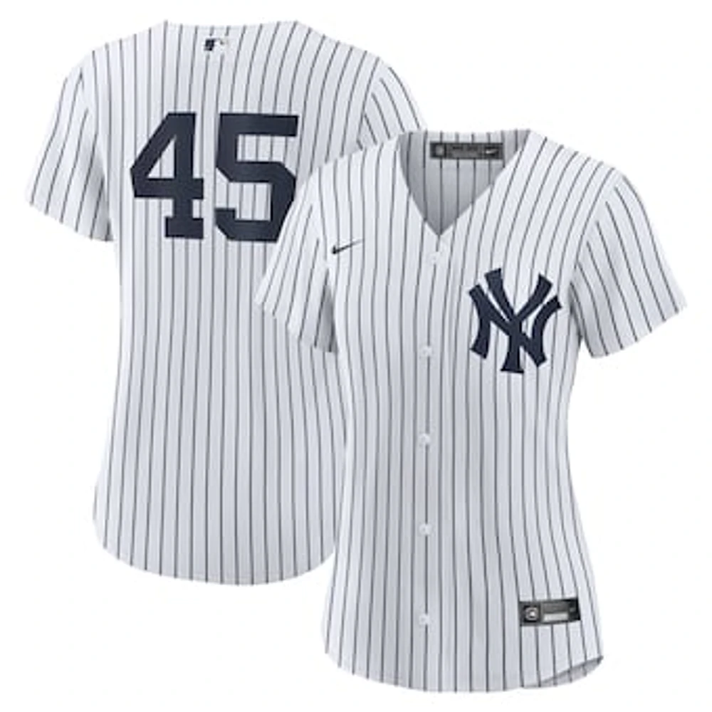 Women's Nike Gerrit Cole White New York Yankees Home Replica Player Jersey