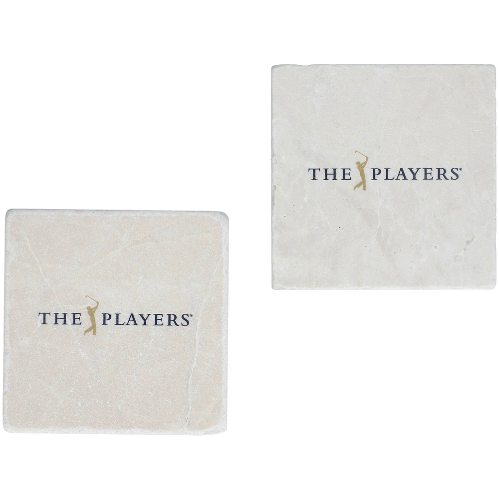 THE PLAYERS Championship 2-Pack Marble Coaster Set