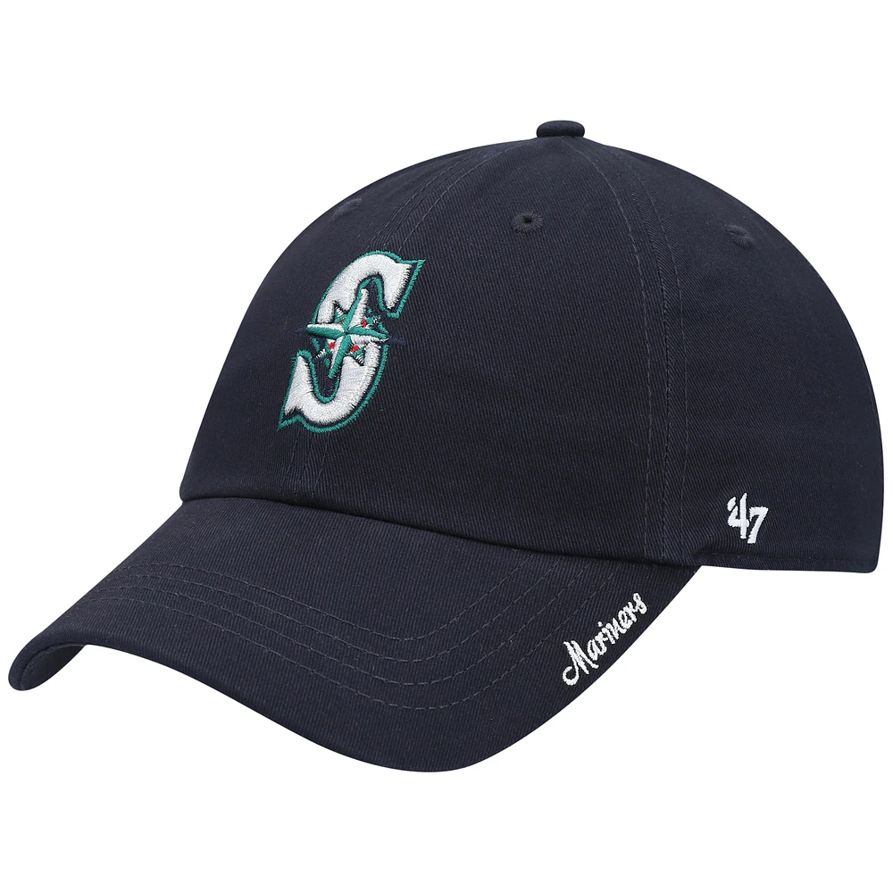 Women's '47 Navy Seattle Mariners Team Miata Clean Up Adjustable Hat