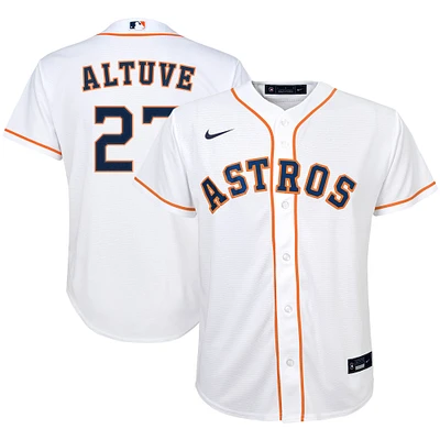 Youth Nike Jose Altuve White Houston Astros Alternate Replica Player Jersey