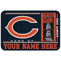 WinCraft Chicago Bears 20'' x 30'' Personalized Floor Mat
