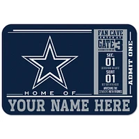 WinCraft Dallas Cowboys 20'' x 30'' Personalized Floor Mat