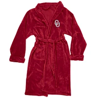 Men's The Northwest Company Crimson Oklahoma Sooners Silk Touch Bath Robe