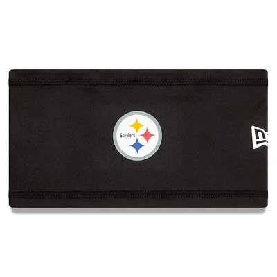 New Era Black Pittsburgh Steelers COOLERA Official Training Camp Headband