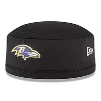 Men's New Era Black Baltimore Ravens NFL Training Skully Cap