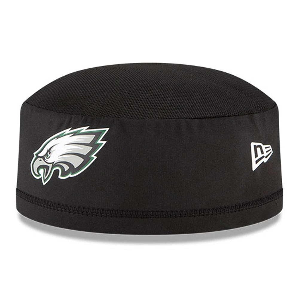 Men's New Era Black Philadelphia Eagles NFL Training Skully Cap